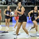 Maia Wilson in action for the Silver Ferns against England during the second Taini Jamison Trophy...