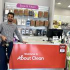 Managing director Rohit Arora owns and operates the only Christchurch branches of About Clean...