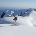 Richard O’Neill-Dean, pictured hiking in the Fritz Ranges, near the Franz Josef Glacier, in 2016....