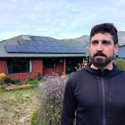 The face of Extinction Rebellion in Wānaka is Pierre Marasti. PHOTO: MARK PRICE