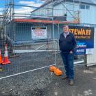 Dunedin Night Shelter manager David McKenzie stands at the front of the building, in Lees St,...
