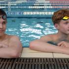 Kiwi swimmers Neo Salomonsson (left) and Alfie Weatherston-Harvey have notched up more than 40...