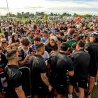Hundreds turned out at Wainoni Park to see the New Zealand and Australian men's and women's teams...