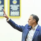 Brent Matehaere marshals the troops. PHOTO: ODT FILES