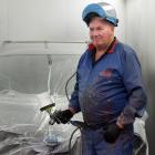 Joe Gordon retired from Harrow Motor Body Works as a car painter yesterday, after 50 years with...