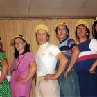 Home town stars tt Members of the Patearoa Musical Society belting it out in 1981 during You’re a...