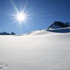 Franz Josef Glacier on a sunny day in 2021. PHOTO: ODT FILES