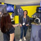 Sarah Ramsay at the EMEX trade show in Auckland earlier this year. PHOTO: SUPPLIED