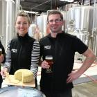 Tyla Scott and her estranged husband, Phillip, pictured in 2014 at their Oamaru brewery. PHOTO:...