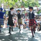 A group of Highland dancers perform at a previous St Andrew’s Day celebration. Photo: The Star files