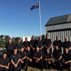 Pendarves Volunteer Fire Brigade firefighters turned out to the station for a ceremony to...