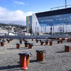 Piles have been driven on the site of the new Dunedin hospital inpatients building. The hospital...