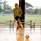 Hamish Mitchell plays a pass. PHOTO: NATE'S SPORTS PHOTOGRAPHY