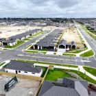 This block of homes was just a pare patch of land in March. Photo: Supplied