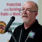 Rail and Maritime Transport Union general secretary Todd Valster. Photo: supplied