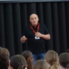 John Parsons visited three Oamaru schools to discuss cyber safety. PHOTO: NIC DUFF