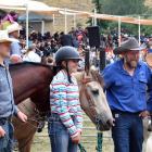Roxburgh family (from left) Luke, 19, Jess,  16, Stu  and Karen McKerchar with their horses at...
