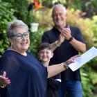 Suzanne Prentice, her husband Steve Dalton and grandson George Ngakai, 7, all of Invercargill,...