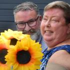 Fairfield resident Peter Volkers planted over 100,000 flowers to honour his wife Susanne, who is...
