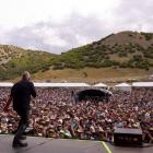 Cold Chisel’s Jimmy Barnes performs during last Saturday’s final Gibbston Summer Concert Tour....