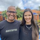 Dorian and Jourdan Warren enjoying a relaxing holiday in Queenstown. PHOTO: SUPPLIED