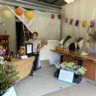 Scrubby Gully co-owner Jo Robinson is ready to open her Bloom Bar for weekend sales. Mrs Robinson...