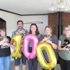 Members of Gore Cat Rescue (from left) Karla King, Chris Willis, Shona Willis, Angela McFall and...