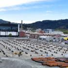 The new Dunedin hospital inpatient site. PHOTO: PETER MCINTOSH