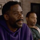 Colman Domingo and Clarence Maclin in Sing Sing. PHOTO: SUPPLIED