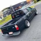 This Ford Courier ute was taken from Calton Hill late last month. PHOTO: SUPPLIED