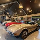 A Jack’s Point home’s piece de resistance is this vehicle showroom. PHOTO: SUPPLIED