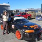 Reporter Ella Jenkins is still buzzing after her lap with Tony Buchanan (inset) in his Mitsubishi...