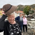 Roxburgh Musical Society life member Wendy Turner holds what is believed the only surviving item...
