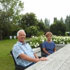 Peter and Joy Horrell brought many plants from their former Southland garden to create depth to...