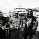 Hard-rocking Australians C.O.F.F.I.N play The Crown Hotel tonight. Photo: supplied