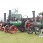 Some of the steam engines being displayed at the Southland Steam Engine Club’s open day last...