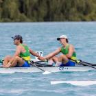Henry Clatworthy and Matt O’Meara, both of Dunstan, took out the men’s senior double sculls title...