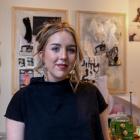 Fashion designer Brittany Nelson-Misa aims to inspire her high school students.