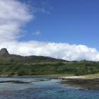 The drama of An Sgurr from Galmisdale Bay. PHOTOS: JULIE ORR-WILSON
