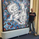 Artist Kurt Caumette is happy to be displaying his piece, True Friendship, in Wānaka’s community...