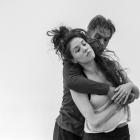 Michael Parmenter and Lucy Marinkovich rehearse. Photo: Jocelyn Janon