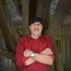 Robert Scott has been working on how to depict trees in his latest works. Photo: Gregor Richardson