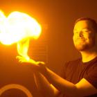 Tūhura Otago Museum senior science engagement co-ordinator Dr Andrew Mills watches the museum’s...