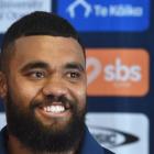 Soane Vikena is revelling in a fresh start at the Highlanders. PHOTO: PETER MCINTOSH