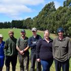 Hosting a DiaryNZ event on farm near Milton last week are Way2Milk Dairies team members (from...