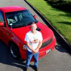 Never forgotten ... Greg Weber keeps the memory of his wife Muriel alive with her Ford Lightning...