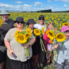 The Paul Hunter Centre love visiting the sunflowers, and Charlotte (centre) has been teaching...