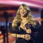 Mariah Carey received the iHeartRadio Icon Award recently in Los Angeles. Photo: Reuters 