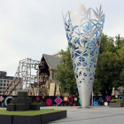 The Chalice artwork in Christchurch's Cathedral Square. Photo: Wikicommons