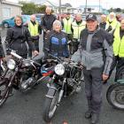 Riders who rolled up for the South Otago Vintage Car Club’s 50th vintage motorcycle rally...